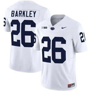 Mens Youths Kids Womens Saquon Barkley Stitched White Vapor Jersey